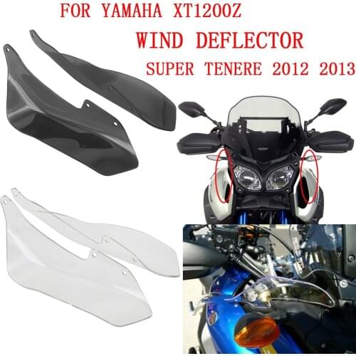 Transparent or Smoky For Yamaha XT1200Z XT 1200 Z Super Tenere 2012 2013 Wind Deflector Pair Windshield Handguard