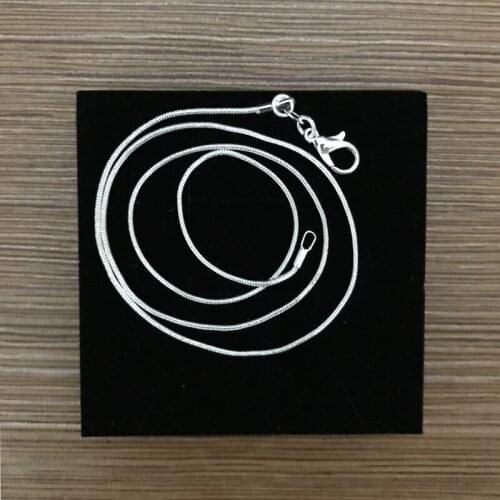 Bling Bling Snake Chain Necklace 45cm Women Chain Necklace for Gift Party Fashion Jewelry Accessories