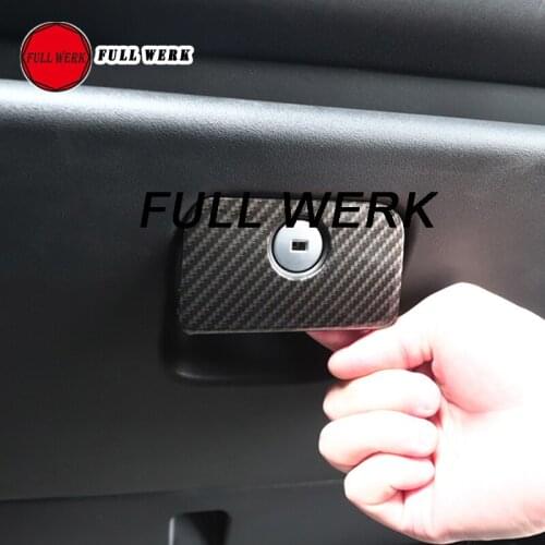 1pc Plastic Car Glove Box Copilot Storage Box Switch Panel Trim Decoration Cover Sticker Frame for Defender 20-22 Interior Acces