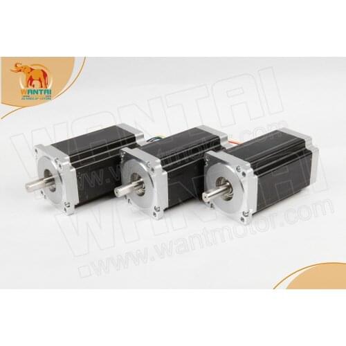 3PCS Nema34 12N.m(1700oz-in) 6A 3.6V Stepper Motor 85BYGH450C-060 151mm large torque WANTAI Engraver Foam Metal engraving milli