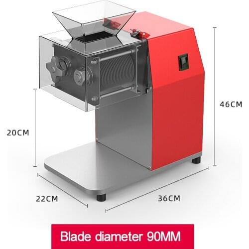 Maquina Cortar Carne Commercial High-Power Stainless Steel Shredder Automatic Electric Small Desktop Slicing And Shredding