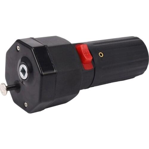 Electric Grill Bbq Barbecue Roast Motor Rotisserie Rotator Battery Operated Camping Picnic Black