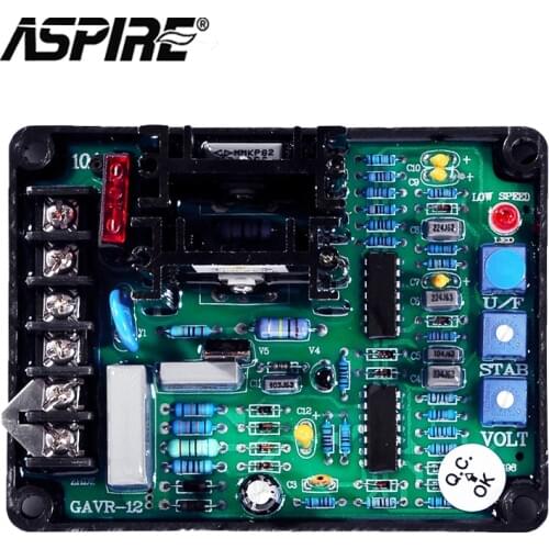 GAVR12A AVR Generator Brushless smooth start 220 Low frequency protection Stable inhibition
