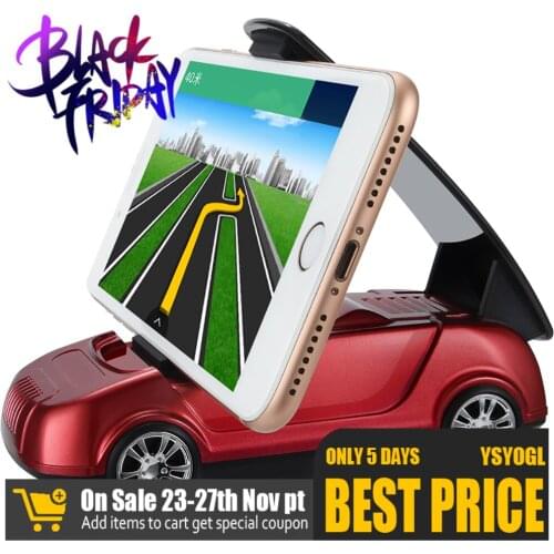 Creativity Car Phone Holder Dashboard Car Model Cell Phone Mount Universal Phone Bracket Stand Accessories Decoration Ornaments