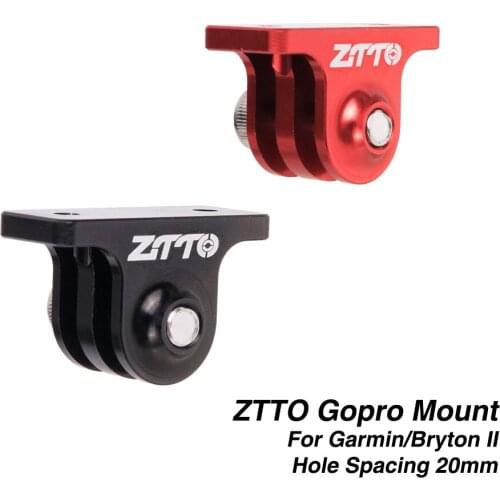 Bicycle GoPro Mount For Original Garmin Bryton II 2 IGPSPORT Out-front Bike Computer GPS Combo Holder Handlebar Camera Adapter