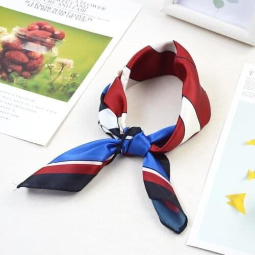 58*58cm Square Satin Silk Scarf Shawl Scarves Bandana BMFJ-3