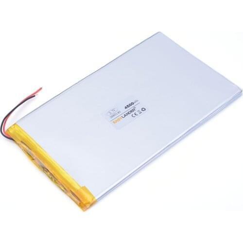 3880140 lithium polymer battery battery bom qulity 3.7v 4500mah bateria li-ion para v88, v971 m9 pipo, tablet pc 3.8*80*140mm