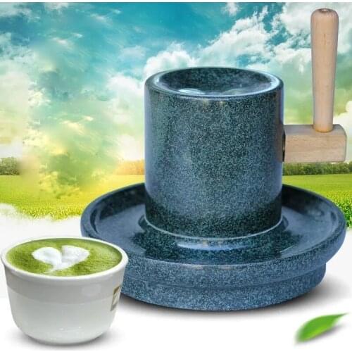 Matcha Grinder mill machine tea crusher Japan tea Manual rotation stone Small grinding plate maker Coffee beans Grinding powder