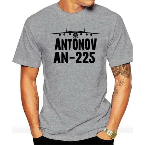 Fashion Tops Tees Print Casual Cotton Male Antonov An-225 Airplane T-Shirt - Personalized With Yourcustom Shirts