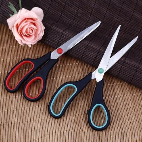 Prajna Cutting Scissors Stainless Steel Scissors Paper Cut Sharp Pinking Shear Thinning Scissors For Kids DIY Home Tools Office