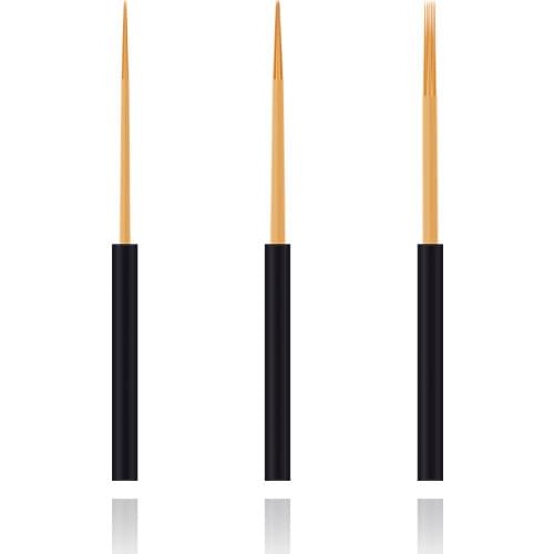 Semi-permanent tattoo handmade needles authentic fog eyebrows fog gods god 3 close mouth God 5 scattered easy to color eyebrows