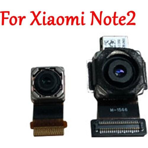 Tested Original Front Small Rear Big Back Camera Module Mobile Phone Replacement Part Lens Repair For Xiaomi Note2 Mi Note 2