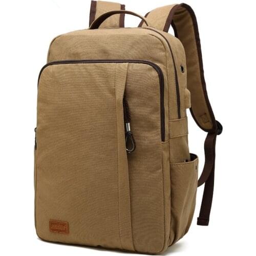 USB Charging Men Backpack School bags For Teenagers vintage Laptop Backpack large capacity Book Bag Female Satchel Travel Bags