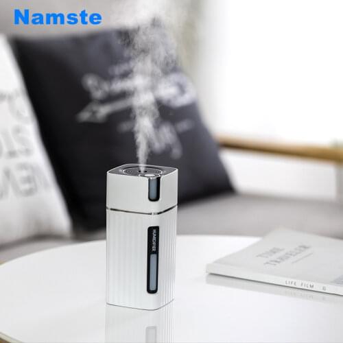 NMT 181 USB Charging Humidifier 300ML Office Home Car Silent Portable Essential Oil Diffuser 7 Color LED Light Air Purifier