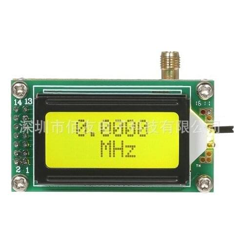 DIY high accuracy and sensitivity 1 - 500 MHz frequency meter counter module Hertz tester