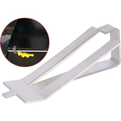 FDM 3D Printer Parts 10pcs Stainless Steel Glass Heated Bed Clip Clamp Heatbed clip For Ultimaker Build Platform Retainer