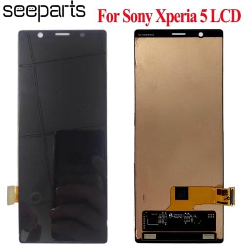 6.1" For Sony Xperia 5 LCD Display Touch Screen Digitizer Assembly Replacement Parts X5 For Sony 5 Lcd J8210 J8270 J9210 Display