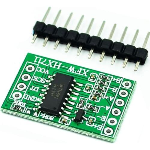 10PCS mini HX711 Weighing Sensor Dual-Channel 24 Bit Precision A/D Module Pressure Sensor Microcontroller