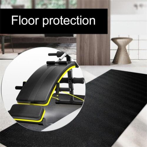 120x60cm Exercise Equipment Mat Durable Wear-resistant Treadmill Mat For Floors Protection Training Equipment Accessories