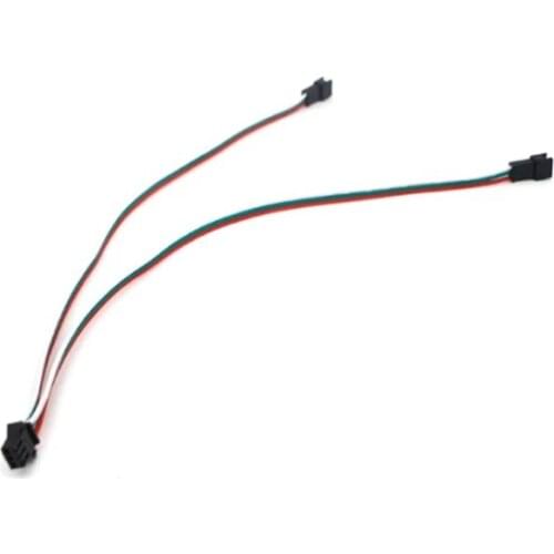 1to2 Splitter SM JST Male Female Connector Wire Cable 2pin 3pin 4pin 5pin 6pin For DC 5-24V rgb cct RGB RGBW LED Strip Light
