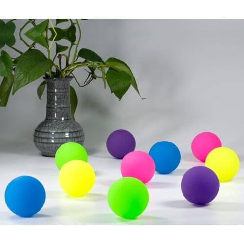 60MM macaron colored ground bouncy ball basketball football children safety children educational toy ball factory direct sell