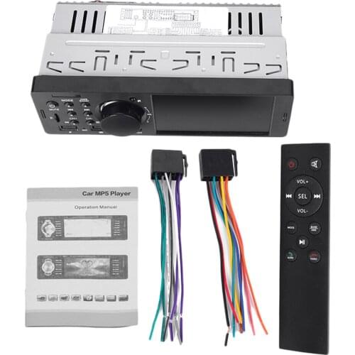 7805 1Din 4Inch Car Stereo MP5 Player FM Radio Bluetooth 4.0 USB RCA