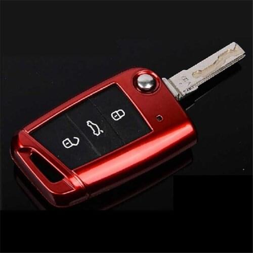 Peacekey Abs Car Key Cover case For Volkswagen Vw Polo 2016 Golf 7 Mk7 For Skoda Octavia Combi A7 For Seat Leon Ibiza Cuptra Ke