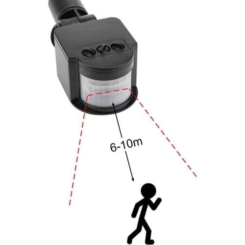 Motion Sensor 220V PIR Infrared Automatic Movement Detector Timer 220V Outdoor Sensor Light Switch For LED Bulb Lamp