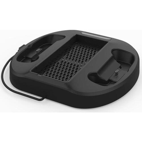 For Xbox Series S Console Cooler Charger Stand Base Dual Cooling Fan with Dual Charging Stand Charging Dock Station