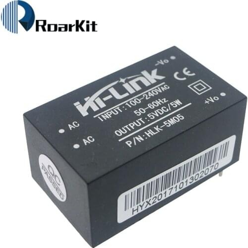 HLK-5M05 AC-DC 220V to 5V 5W Isolated Power Supply Module Intelligent Household Switch Step Down Buck 100V-240V