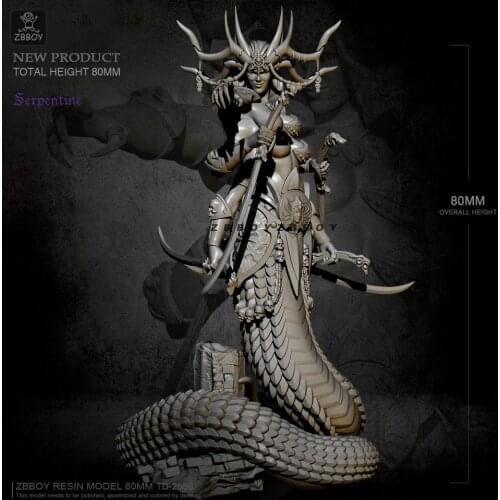 H80mm Resin model kits DIY toy self-assembled TD-2556