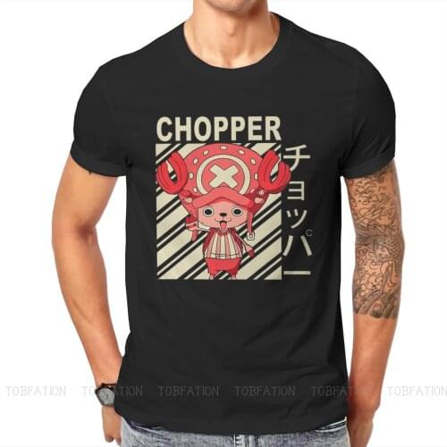 CHOPPER One Piece Anime T Shirt Vintage Graphic Oversized Crewneck TShirt Big sales Harajuku Mens Clothes
