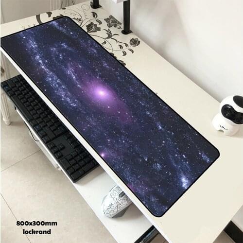 Galaxy mouse pad Gorgeous pad to mouse computer mousepad Colourful gaming padmouse gamer laptop 800x300x3mm present mouse mat