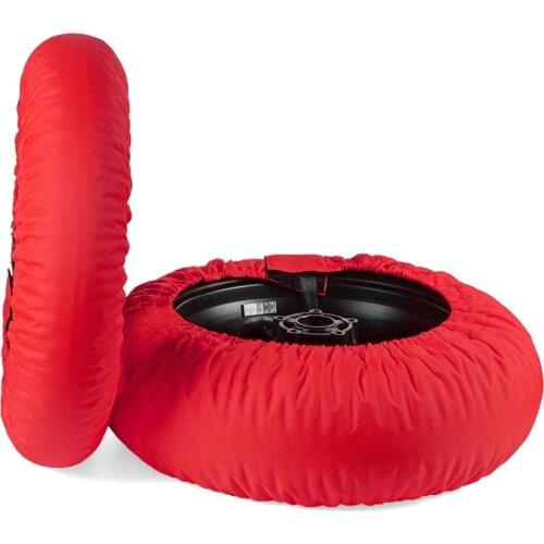 12'' Motorcycle Racing Tyre Warmer Nondigital Tire Heater Cover Front and Rear