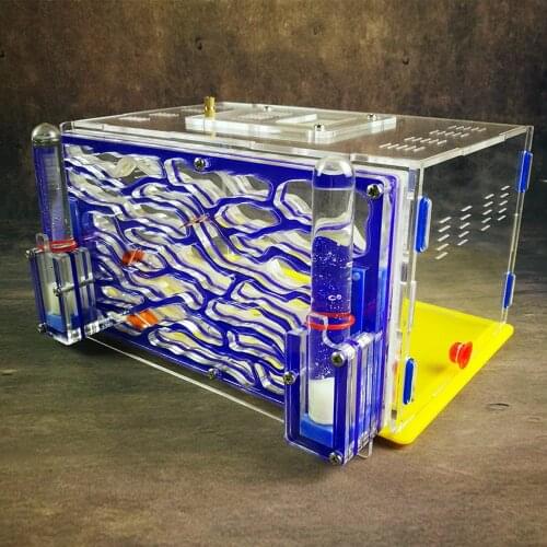 DIY Antgranery Moisture Feeding Area Ant Farm Acrylic Villa Pet Advanced Mania For House Ants Birthday Present Gift