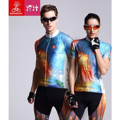 New Arrivals Cycling Short Sleeve Set Men and Women Cycling Jersey Cycling Clothing Riding Suits