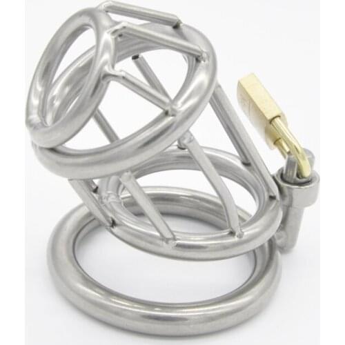 New Metal Male Chastity Belt Small Cage Chastity Device Cock Cage Penis Ring Sex Toys Sex Products for Men Penis sex toys