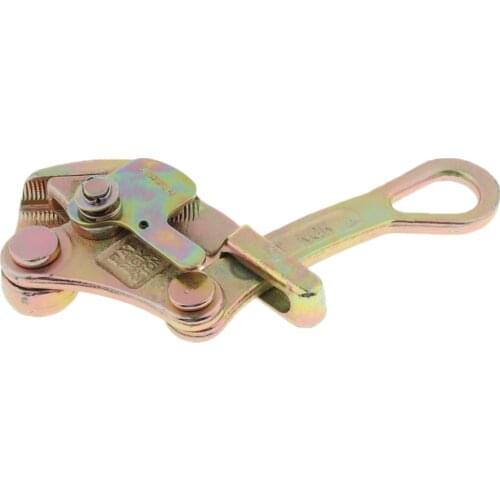 Strong Cable Wire Rope Grip Wire Tensioner No-slip Insulated Wire Grip for Steel Strand & Steel Wire Rope 2 ton