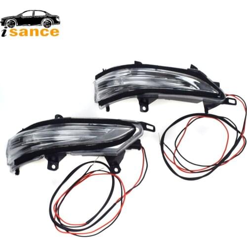 ISANCE For Lexus LX570 LX 570 2012-2019 GX460 LED Car Side Wing Rear View Mirror Lamp Turn Signal Light Indicator Flash Light