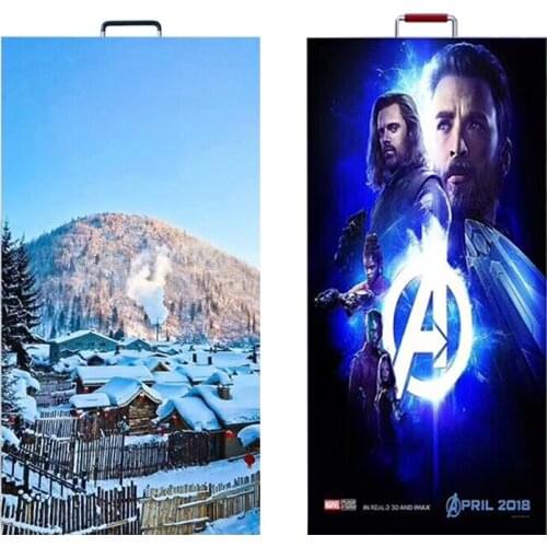 LED matrix full color video wall 500*1000mm Indoor led sign 16S P3.91/P4.81 128*256 SMD2121 LED rental display cabinet shenzhen