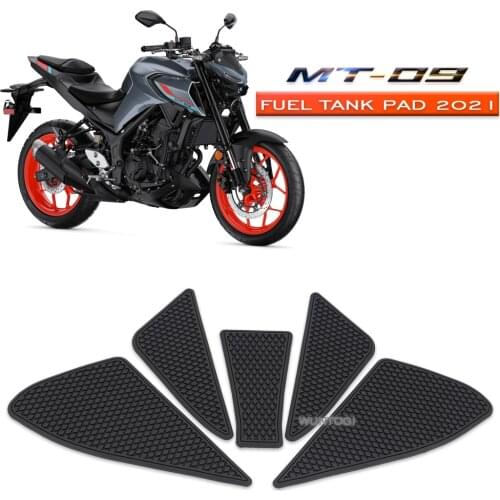 Tankpad For YAMAHA MT-09 MT09 FZ-09 FZ09 2021 Side Fuel Tank pad Tank Pads Protector Stickers Decal Traction Pad Tank Stickers