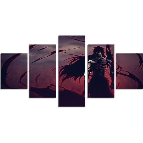 Japanese Anime Kurosaki Ichigo Bleach Picture Home Decor Nordic Canvas Painting Wall Art Posters and Print No Frame