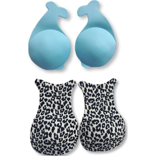 2 Pairs Big Size Invisible Self Adhesive Silicone Lift Bra, Upgraded Women Lift Nipplecovers, Rabbit Strapless Backless Bra