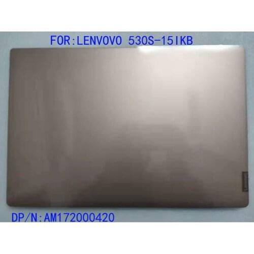 New / original case cover for Lenovo ideapad 530s-15ikb air 15ikb notebook am172000420 LCD back cover gold
