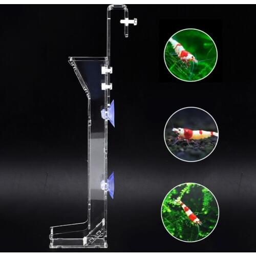 Mini Acrylic Fish Shrimp Food Sunken Feeder Granules Diet Feeding Tube Accessory For Aquarium Aquarium Shrimp Feeder