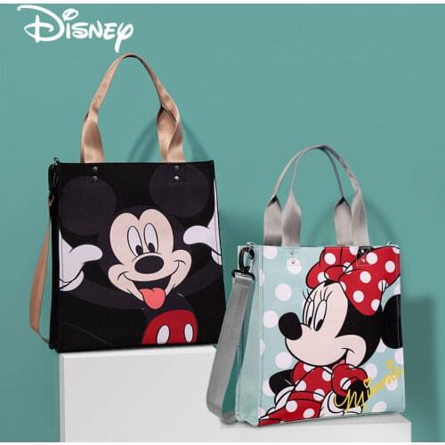 Exclusive Disney Newest Baby Diaper Tote Bag Maternity Insulated Mommy Bags Mickey Mouse Backpack for Mom Waterproof Antifouling