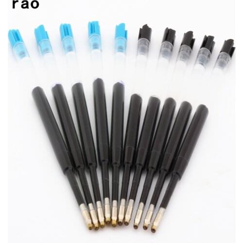 High quality 5pcs Gel Refills Medium Nib ink Refills Ballpoint Pen New diamond pen ink