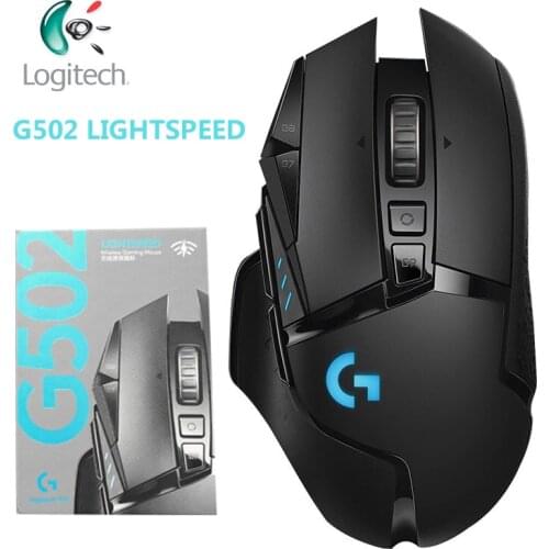 Logitech G502 LIGHTSPEED 16000DPI Game Mouse with HERO Sensor LIGHTYNC Support Button Tensioning System Gaming Mouse N