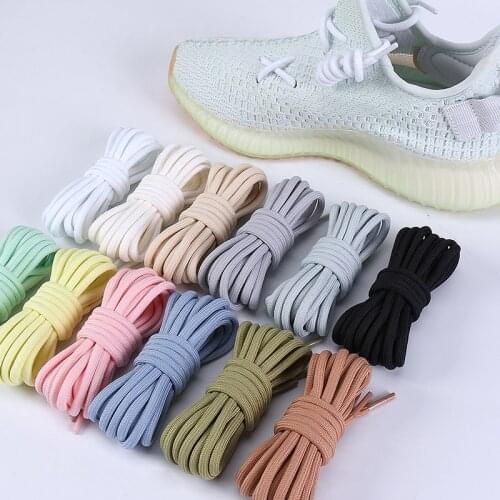 Classic Round Shoe Laces All-match Many Kinds Colour Sports Shoelaces Weave Close Does Not Snag Used For Sneakers Shoelace