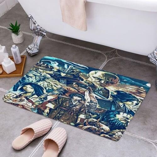 Sekiro 3D Print Doormats Rectangle Non-Slip DoorMat Bedroom Kitchen Entrance Print Door rugs Dropshipping